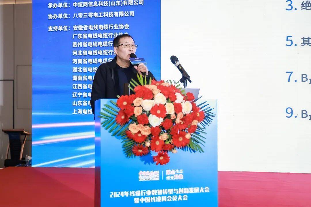 2024年线缆行业数智转型与创新发展大会暨中国线年会员大会在济南召开(图8)